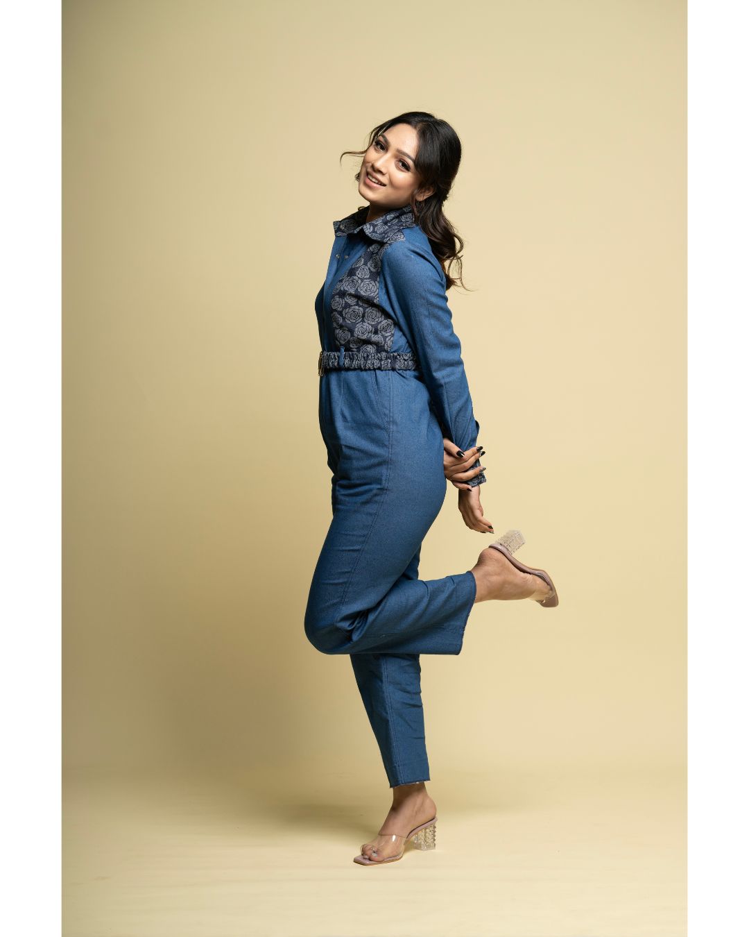 Midnight Denim Jumpsuit