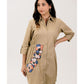 Khaki Shirt Dress