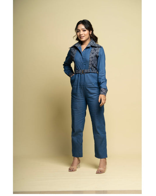 Midnight Denim Jumpsuit