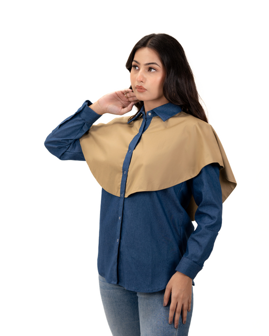 Khaki Panel Shirt