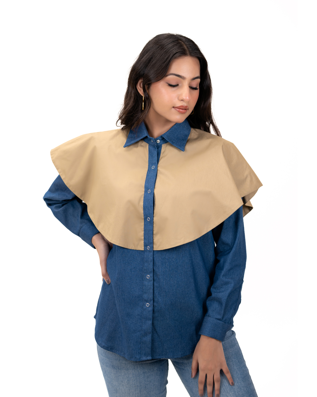Khaki Panel Shirt