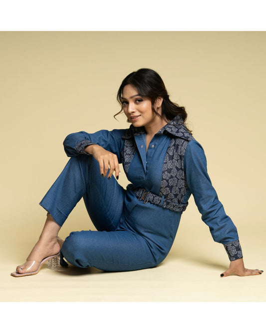 Midnight Denim Jumpsuit
