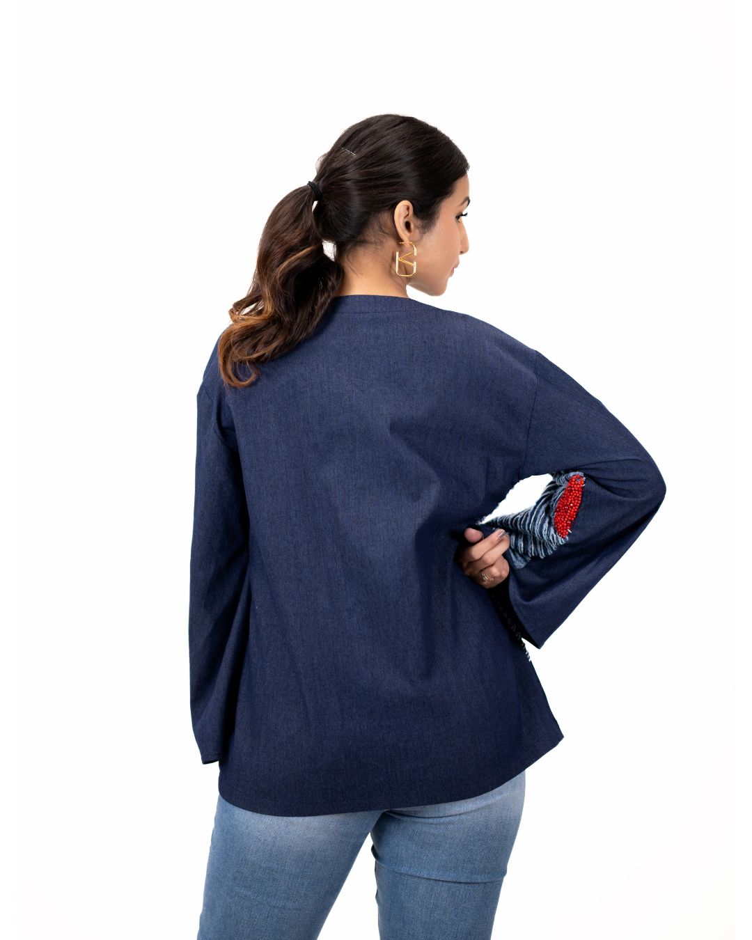 Oversized Denim Shirt