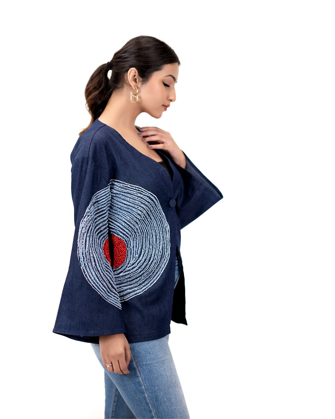 Oversized Denim Shirt