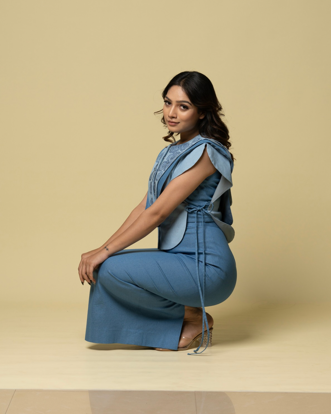 Petal Denim Set