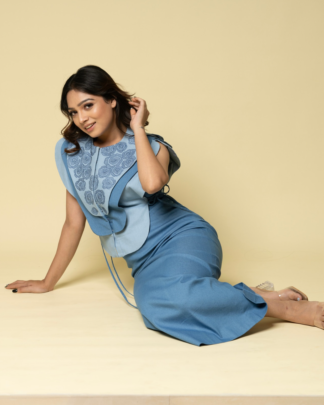 Petal Denim Set