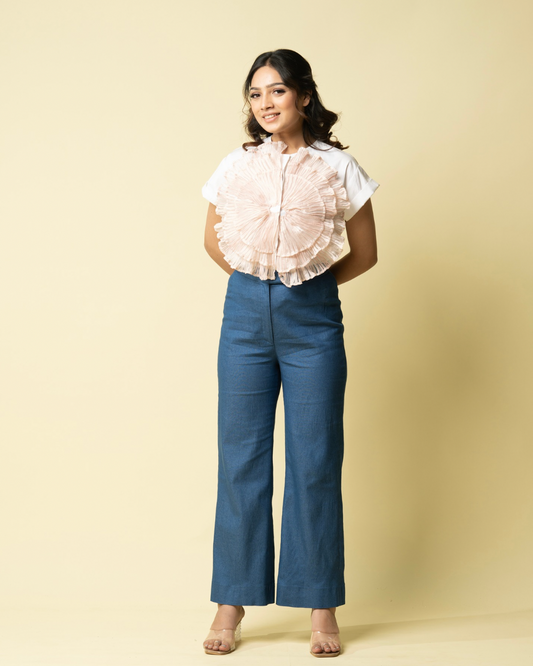 Petal Pleat Shirt