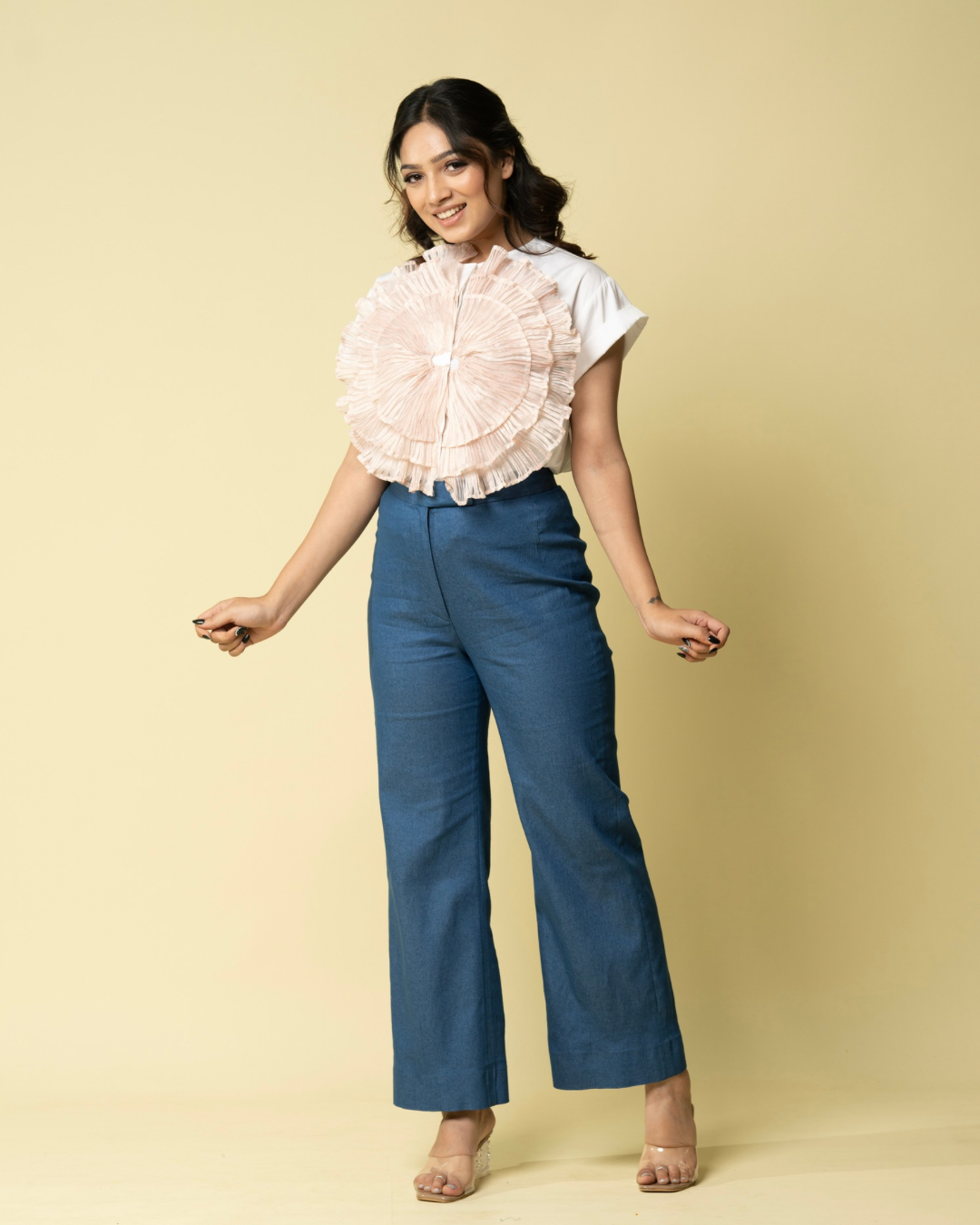 Petal Pleat Shirt