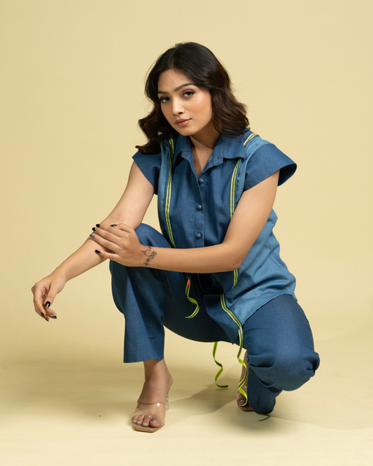 Signature Thread Denim Shirt