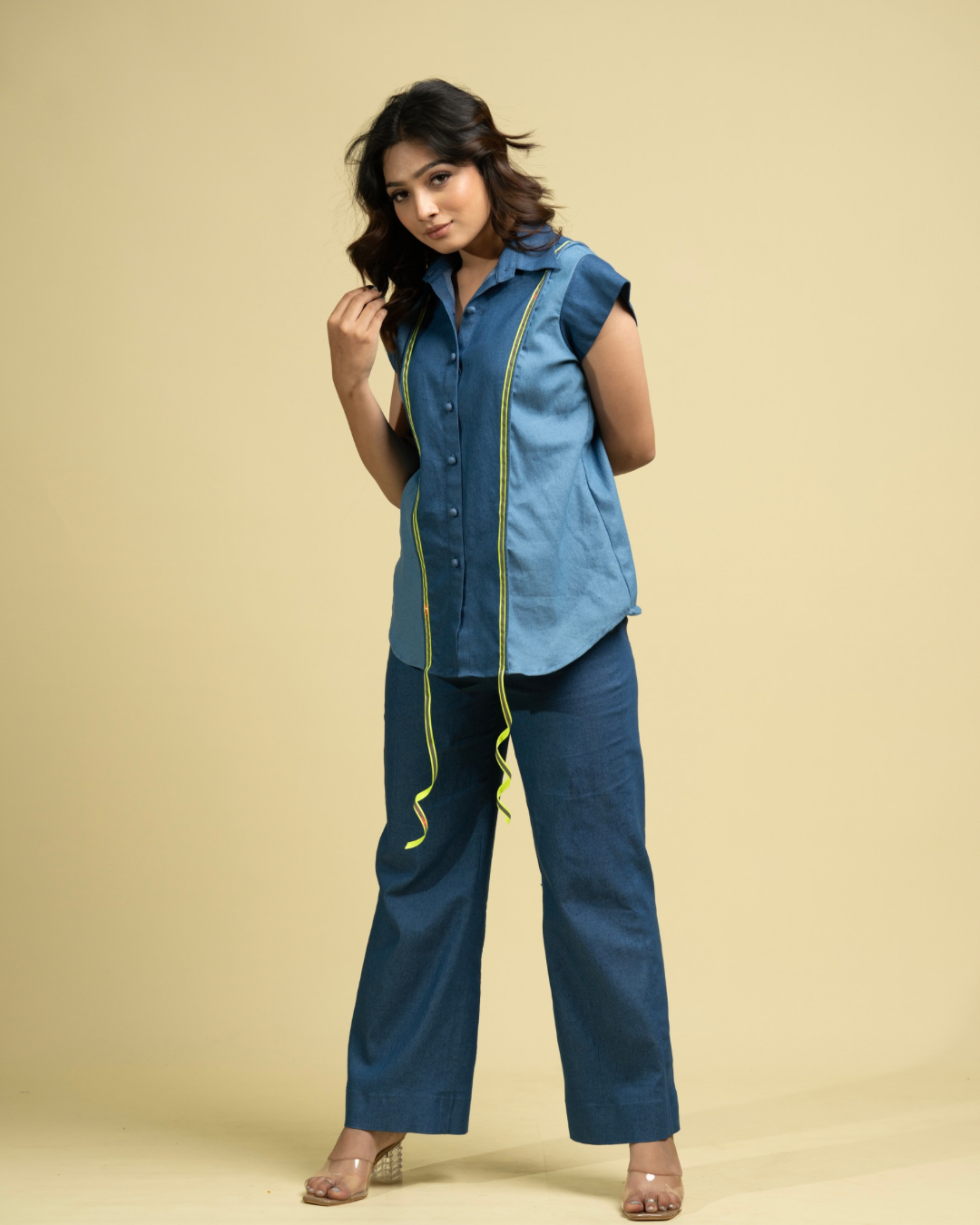 Signature Thread Denim Shirt