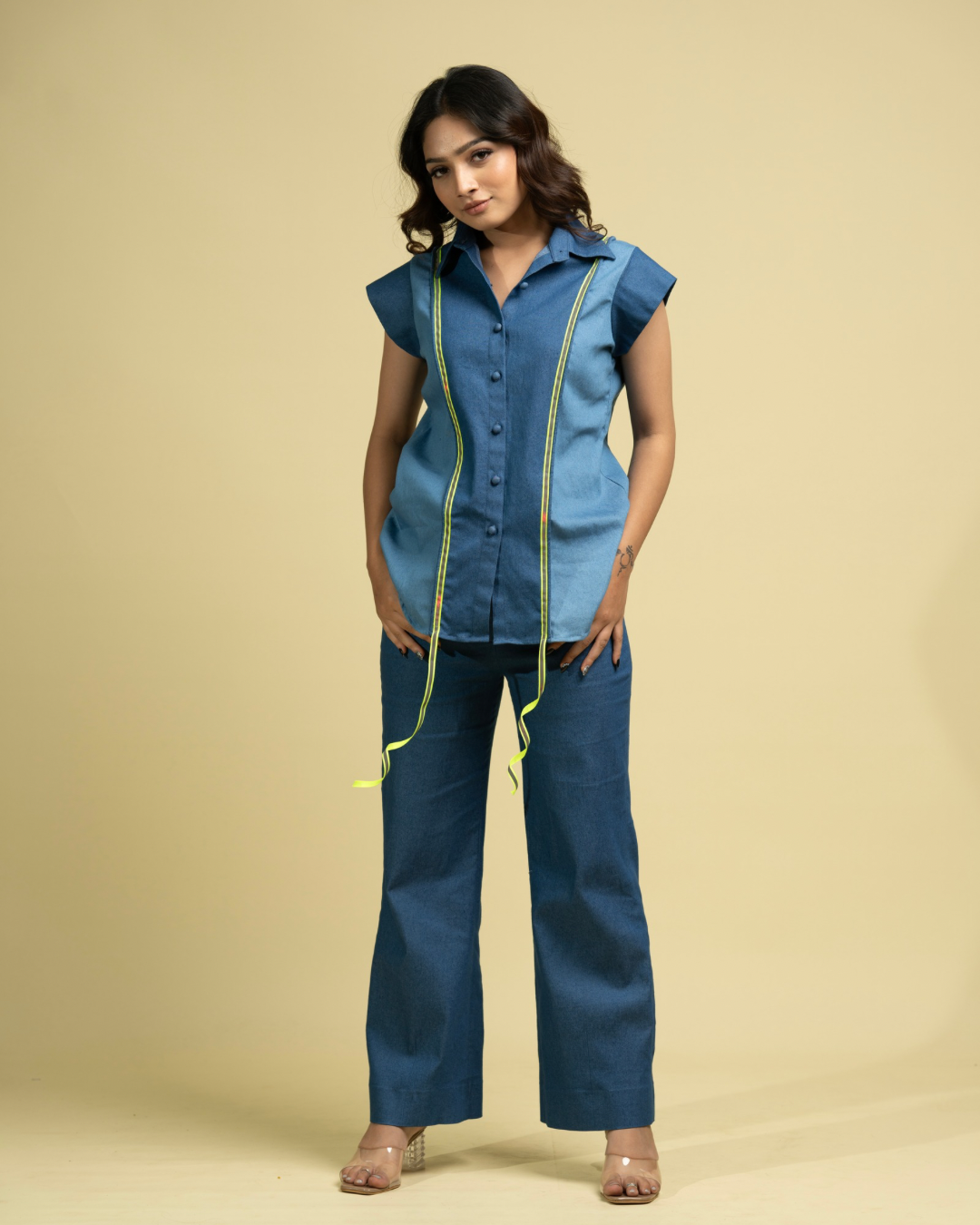 Signature Thread Denim Shirt