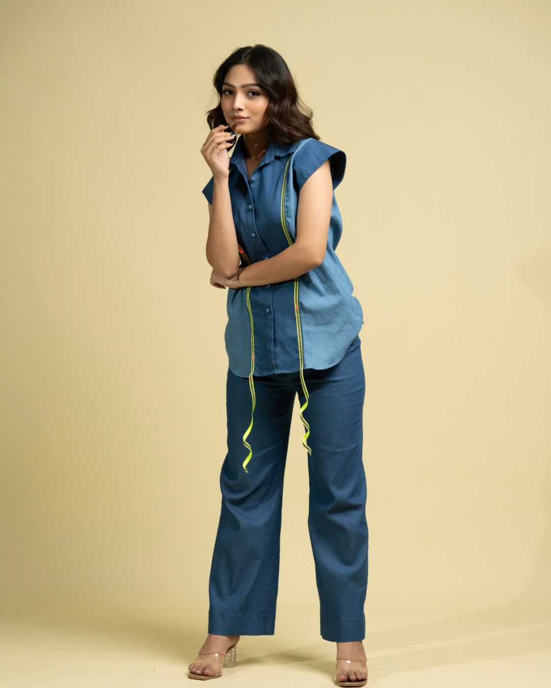 Signature Thread Denim Shirt