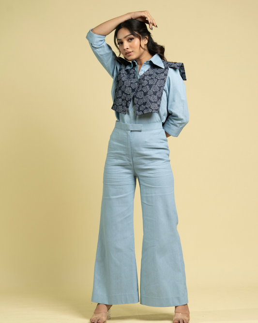 Layered Floral Shirt