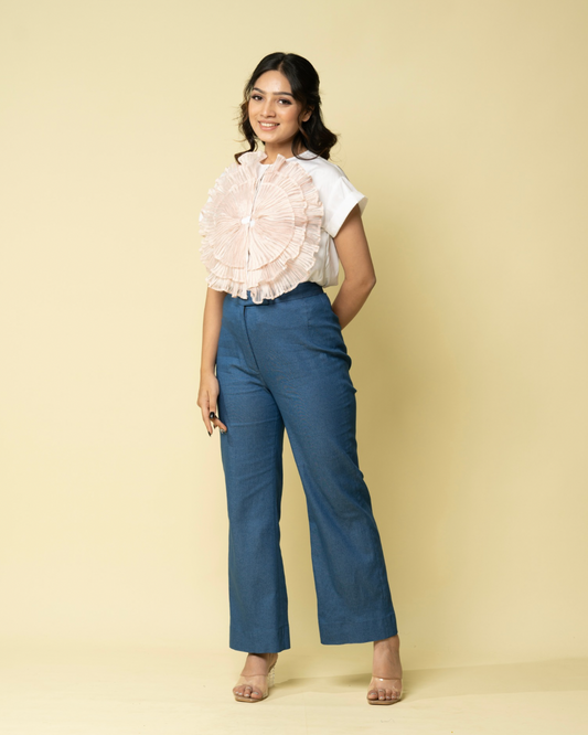 Petal Pleat Shirt