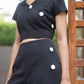 Crop Top & Pant Co-ord Set