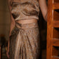 Wrap Skirt with Crop Top