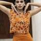 Rust Embroidered Co-ord Set