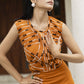Rust Embroidered Co-ord Set