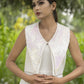 White Jumpsuit with Jacket