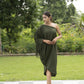 Fringe One-shoulder Dress