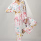 White Tie Dye Shirt & Palazzo Set