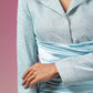 Satin Drapped Dress