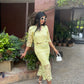 Yellow Lace Co-ord Set